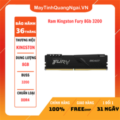 Ram Kingston Fury 8Gb 3200