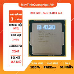 CPU INTEL Core I3 41XX 2nd