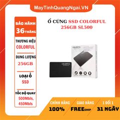 Ổ CỨNG SSD COLORFUL 256GB SL500