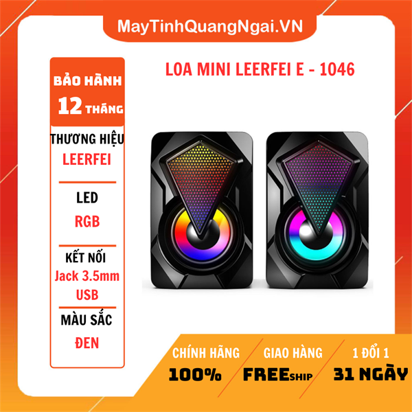 LOA MINI LEERFEI E - 1046 ĐEN
