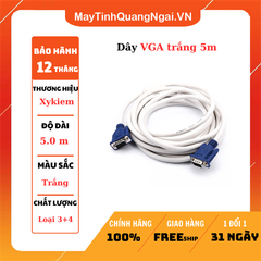 Dây VGA trắng 5m