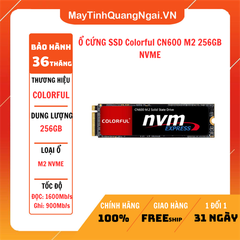 Ổ CỨNG SSD Colorful CN600 M2 256GB NVME