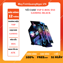 VỎ CASE VSP E-ROG ES1 GAMING BLACK