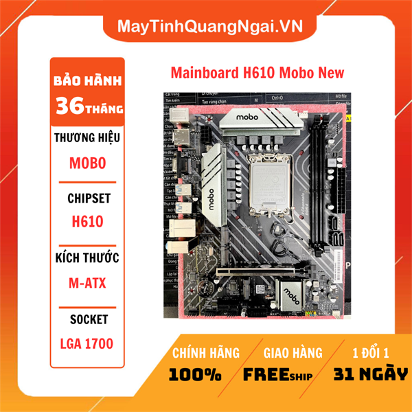 Mainboard H610 Mobo New