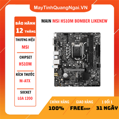 MAIN MSI H510M BOMBER LIKENEW
