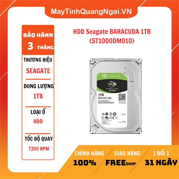 HDD Seagate BARACUDA 1TB (ST1000DM010)