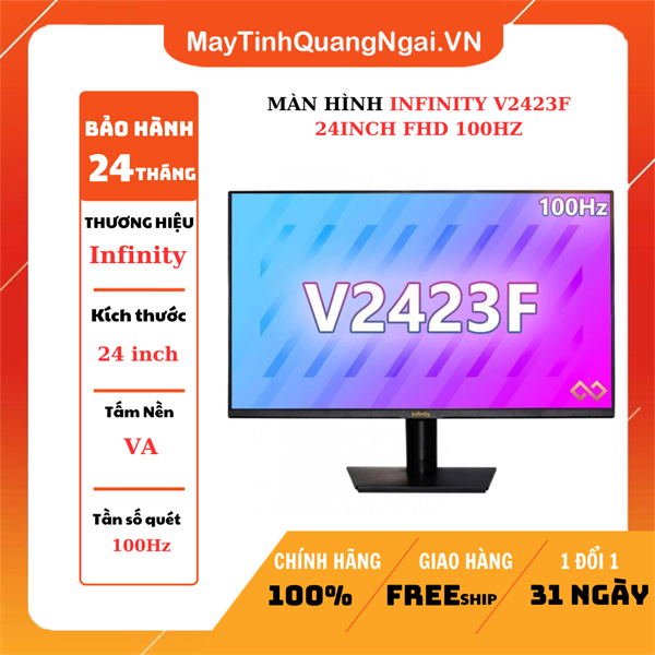 MÀN HÌNH LCD 24 inch INFINITY V2423F 24INCH FHD 100HZ