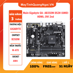 Main Gigabyte GA- AB350M DS3H (AMD) HDMI+ DVI 2nd