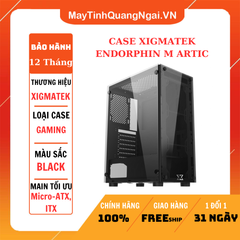 CASE XIGMATEK ENDORPHIN M ARTIC (BLACK - NO FAN)