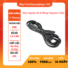 Dây Nguồn Số 8 Đồng Nguyên Chất