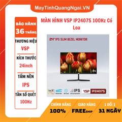 MÀN HÌNH LCD 24 inch VSP IP2407S 100Hz Có Loa