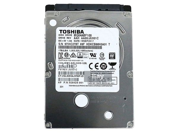 Ổ CỨNG HDD LAPTOP TOSHIBA 1TB 2ND