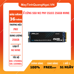 Ổ CỨNG SSD M2 PNY CS103 256GB NVME