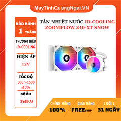 TẢN NHIỆT NƯỚC ID-COOLING ZOOMFLOW 240-XT SNOW