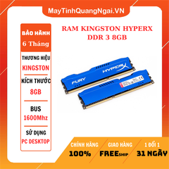 RAM KINGSTON HYPERX DDR3 8GB