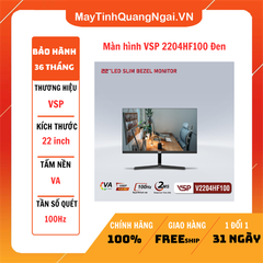 MÀN HÌNH LCD 22 inch VSP 2204HF100 Đen
