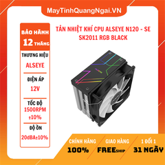 TẢN NHIỆT KHÍ CPU ALSEYE N120 - SE SK2011 RGB BLACK