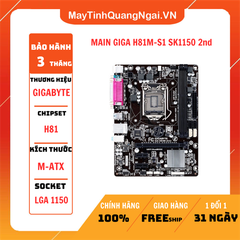 MAIN GIGA H81M-S1 SK1150 2nd