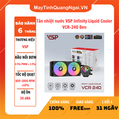 Tản nhiệt nước VSP Infinity Liquid Cooler VCR-240 Đen