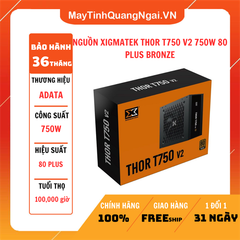 NGUỒN XIGMATEK THOR T750 V2 750W 80 PLUS BRONZE