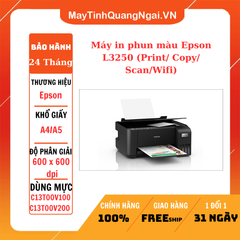 Máy in phun màu Epson L3250 (Print/ Copy/ Scan/Wifi)