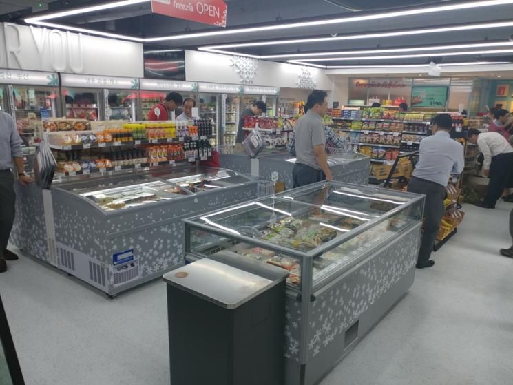  Tủ đảo nắp kính đông mát trưng bày thực phẩm IARP SVABA 200 LIDS 