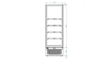  Tủ đông đứng trưng bày kem thực phẩm IARP GLEE 45 