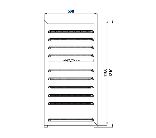  Tủ rượu IARP Scarlet 298 2T 