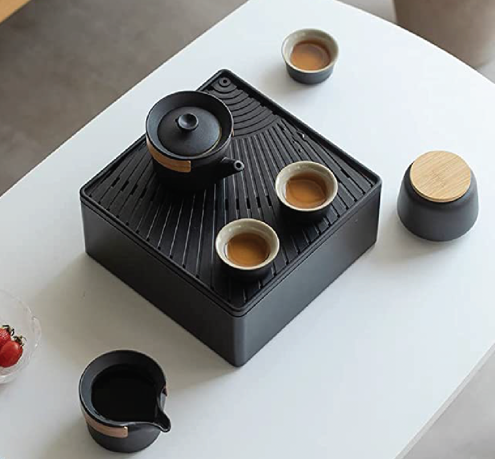 Bộ pha trà gốm sứ kiểu Nhật