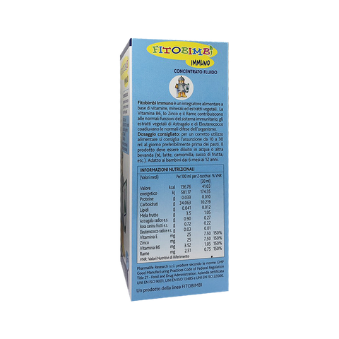  FITOBIMBI IMMUNO TĂNG ĐỀ KHÁNG 200ml 