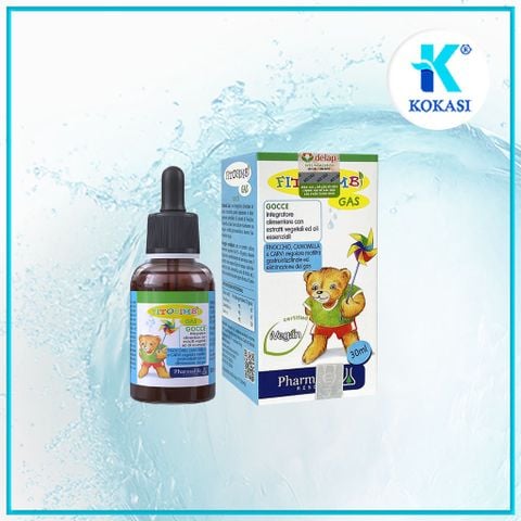  TĂNG CƯỜNG TIÊU HÓA FITOBIMBI GAS (30ml) - Hỗ trợ giảm nôn trớ, đầy hơi ở trẻ 
