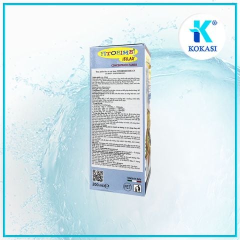  FITOBIMBI ISILAX GIẢM TÁO BÓN (200ml) - Hỗ trợ giảm táo bón cho trẻ 