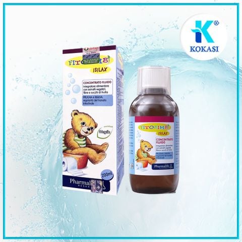  FITOBIMBI ISILAX GIẢM TÁO BÓN (200ml) - Hỗ trợ giảm táo bón cho trẻ 