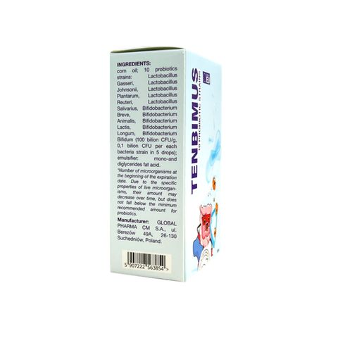  TENBIMUS MEN VI SINH CHO BÉ (10ML) 