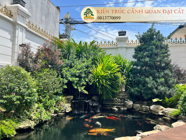  NHỮNG YẾU TỐ HÌNH THÀNH NÊN MỘT TIỂU CẢNH THÁC NƯỚC HỒ KOI 