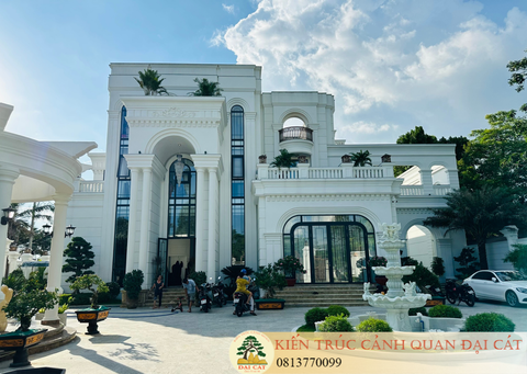 Thi công thác nước hô cá koi