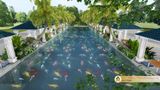  Thiết kế sân vườn nghỉ dưỡng hồ cá koi - Phú Quốc 