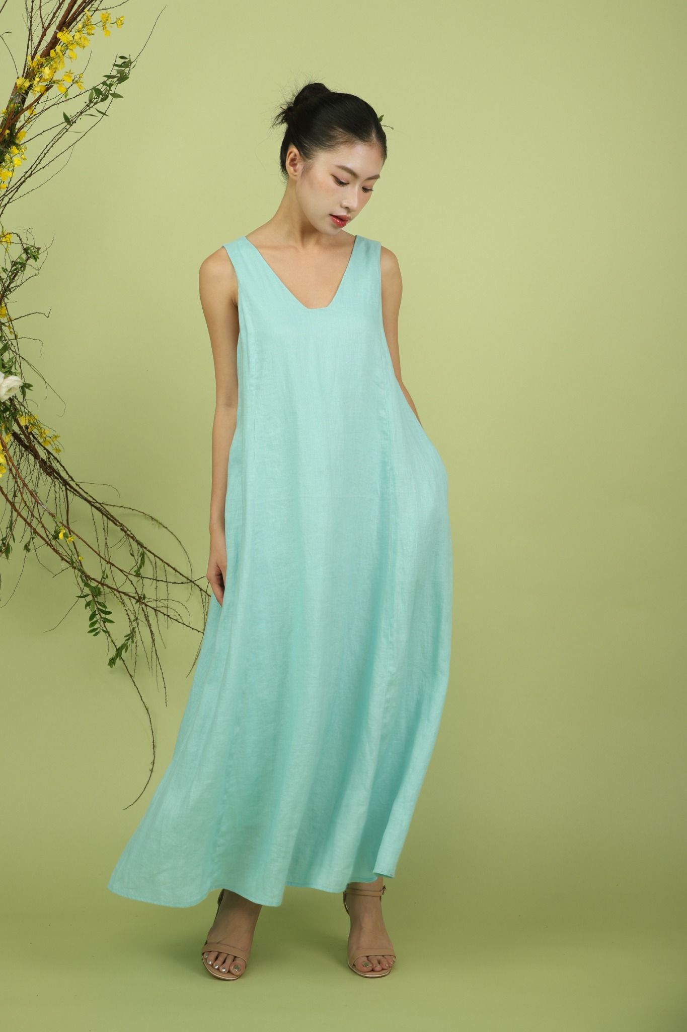 Vneck Maxidress