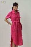  Short Sleeve Shirt Dress 