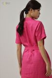  Short Sleeve Shirt Dress 