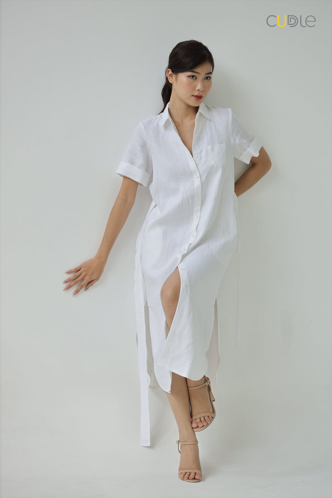 Áo Đầm Tay Ngắn