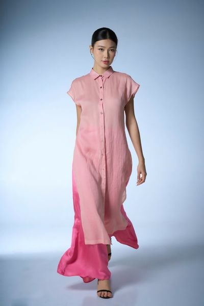  Sleeveless Overpant Shirt 