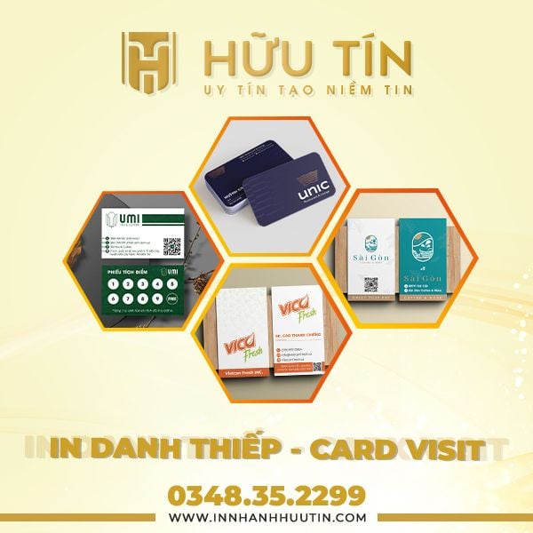  In 10 Hộp Card Visit Tiêu Chuẩn 