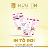  In 1000 tờ rơi A4, In 2 mặt, In giấy couche C150 