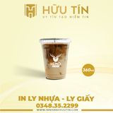  In 5000 Ly Nhựa PET 360ml - In 1 màu 
