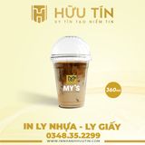  In 10000 Ly Nhựa PET 360ml - In nhiều màu 