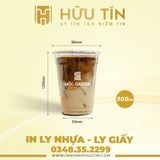 In 2000 Ly Nhựa PET 500ml - In 1 màu 