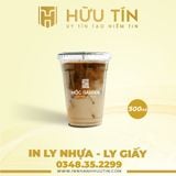  In 2000 Ly Nhựa PET 500ml - In 1 màu 