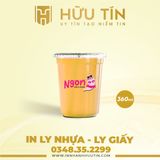  In 5000 Ly Nhựa PP 360ml - In nhiều màu 