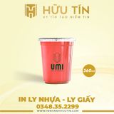  In 1000 Ly Nhựa PP 360ml - In 1 màu 